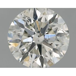 0.7 Carat Round G SI2 EX IGI Natural Diamond