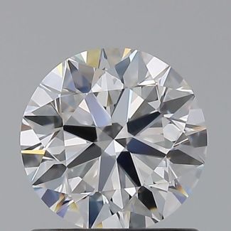 0.9 Carat Round D VVS1 EX GIA Natural Diamond