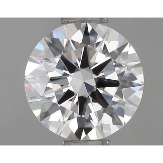 0.54 Carat Round E VS1 EX GIA Natural Diamond