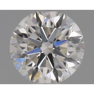 0.5 Carat Round H VS1 VG EX GIA Natural Diamond