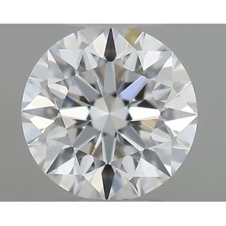 0.27 Carat Round E VVS2 EX GIA Natural Diamond