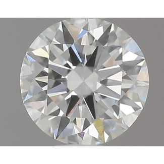 0.5 Carat Round G VS2 EX GIA Natural Diamond