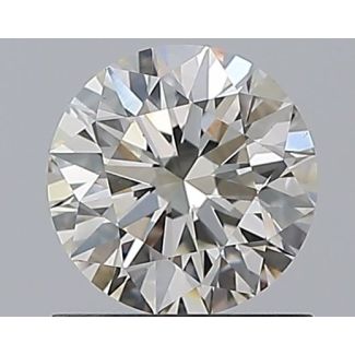 0.85 Carat Round I VS2 EX GIA Natural Diamond