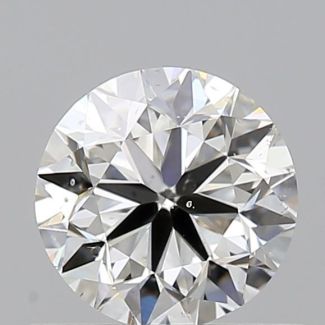 0.7 Carat Round H SI1 VG EX GIA Natural Diamond