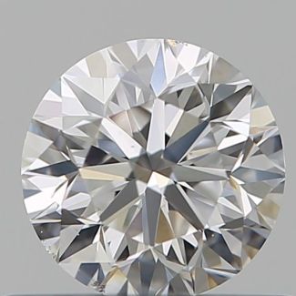 0.50 Carat Round E VS2 VG EX GIA Natural Diamond