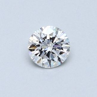 0.37 Carat Round D VS2 VG GIA Natural Diamond