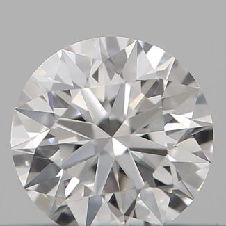 0.26 Carat Round F VVS2 EX GIA Natural Diamond