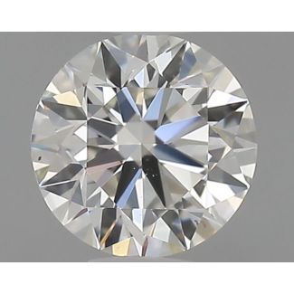 0.5 Carat Round H VS2 EX GIA Natural Diamond