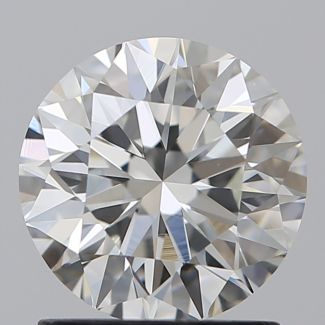 1.4 Carat Round E VVS2 EX GIA Natural Diamond