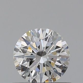 0.5 Carat Round E IF EX GIA Natural Diamond