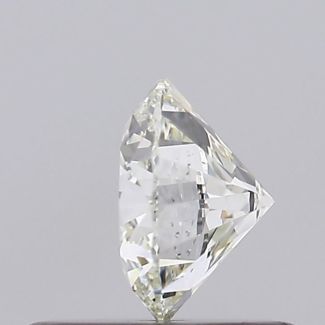 0.52 Carat Round I SI1 EX GIA Natural Diamond