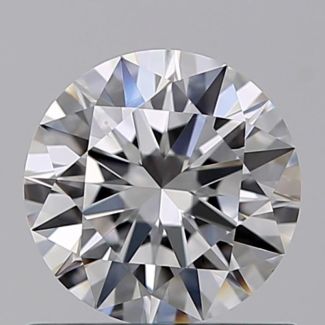 0.63 Carat Round D VS1 EX GIA Natural Diamond