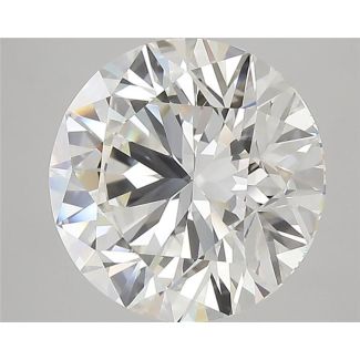 5.17 Carat Round H VVS2 EX HRD Natural Diamond