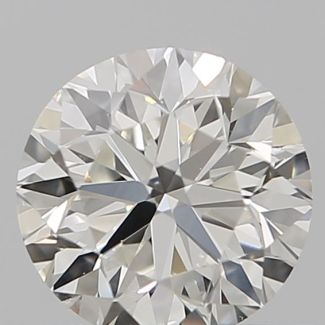 0.4 Carat Round H VVS1 EX GIA Natural Diamond