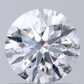 1.0 Carat Round D SI1 EX GIA Natural Diamond