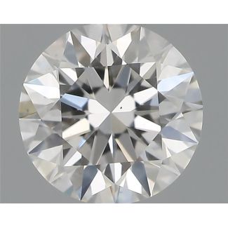 0.50 Carat Round E VS1 EX GIA Natural Diamond