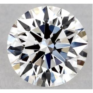 0.4 Carat Round E VVS1 VG EX GIA Natural Diamond