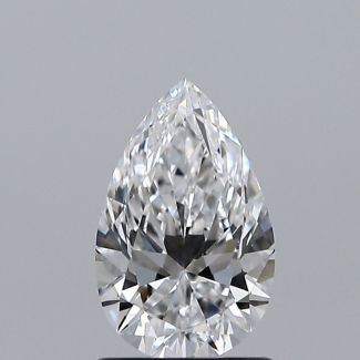 1.01 Carat Pear D VVS2 - EX VG GIA Natural Diamond