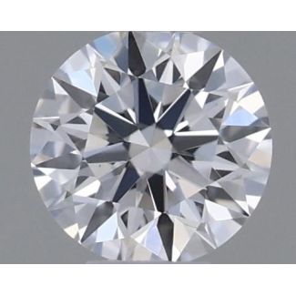 0.19 Carat Round E VS1 EX VG GIA Natural Diamond