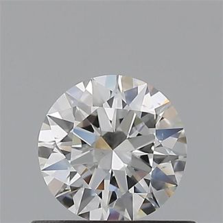 0.45 Carat Round F VS1 EX GIA Natural Diamond