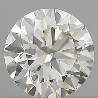 0.50 Carat Round H VVS2 EX IGI Natural Diamond