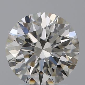 1.50 Carat Round I VS1 EX GIA Natural Diamond