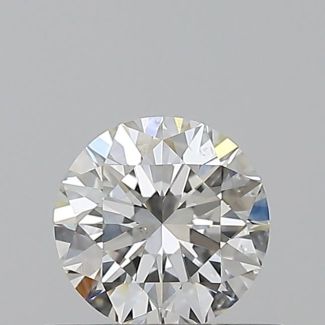 0.5 Carat Round G SI1 EX GIA Natural Diamond