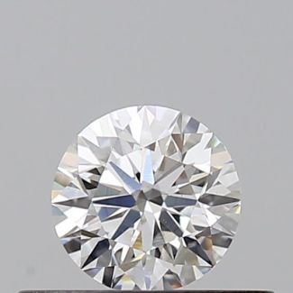 0.32 Carat Round E VS2 EX VG GIA Natural Diamond