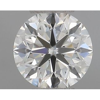 0.4 Carat Round G VVS1 EX IGI Natural Diamond