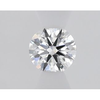 0.22 Carat Round G VVS2 EX GIA Natural Diamond