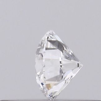 0.21 Carat Round D SI1 EX GIA Natural Diamond