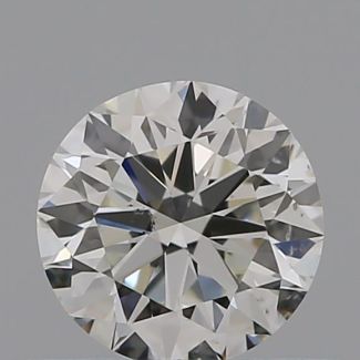 0.41 Carat Round I SI1 G EX VG GIA Natural Diamond