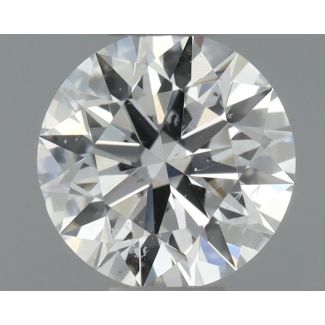 0.3 Carat Round D SI1 EX VG GIA Natural Diamond