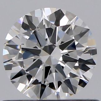 0.51 Carat Round D SI1 VG EX GIA Natural Diamond