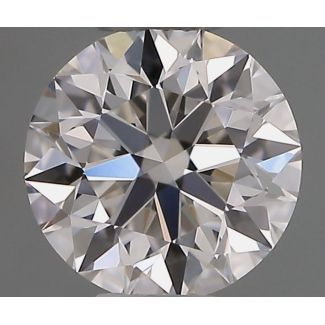 0.37 Carat Round G VVS2 EX GIA Natural Diamond