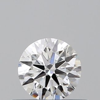 0.4 Carat Round F VS2 EX VG GIA Natural Diamond