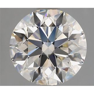 3.01 Carat Round H VS1 EX IGI Natural Diamond