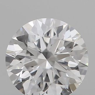 0.3 Carat Round D VVS1 EX VG GIA Natural Diamond