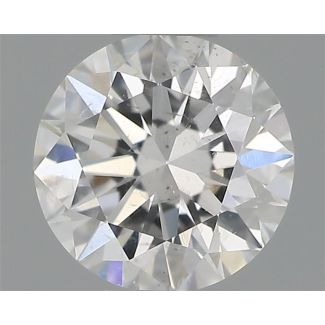 0.40 Carat Round E SI2 VG EX GIA Natural Diamond