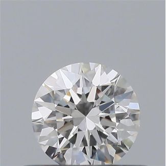 0.35 Carat Round F VVS1 EX GIA Natural Diamond