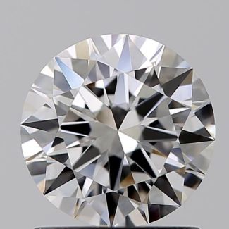 1.02 Carat Round F VVS2 EX GIA Natural Diamond