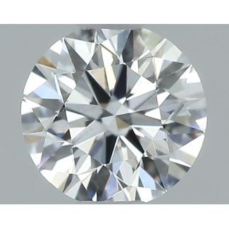 0.3 Carat Round D VVS1 EX VG GIA Natural Diamond