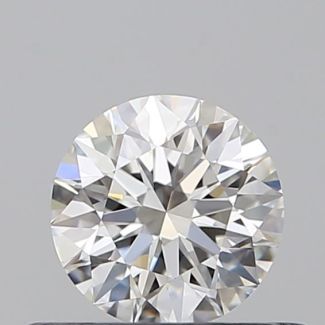 0.45 Carat Round F VS1 EX GIA Natural Diamond