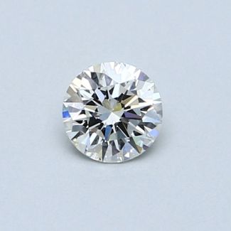 0.36 Carat Round F SI1 EX VG GIA Natural Diamond