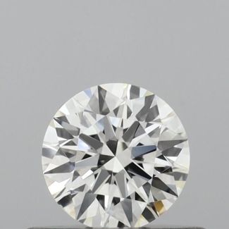 0.4 Carat Round I VS2 EX GIA Natural Diamond