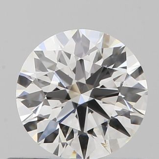 0.51 Carat Round E VS1 EX GIA Natural Diamond