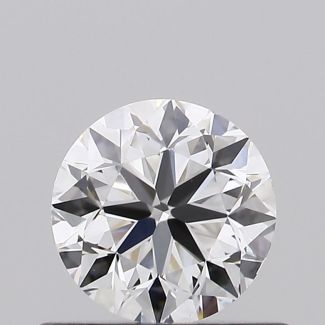 0.5 Carat Round D VS1 VG EX GIA Natural Diamond