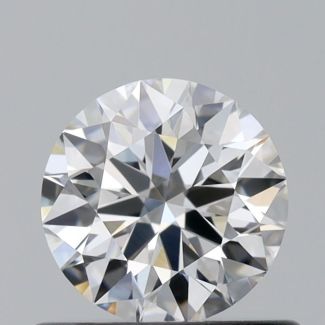 0.5 Carat Round G IF EX VG GIA Natural Diamond