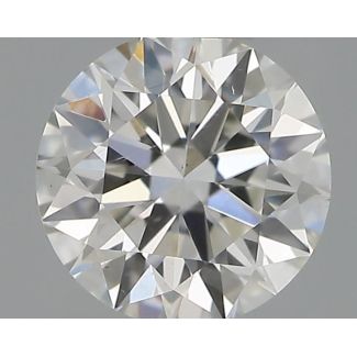 0.30 Carat Round F VS2 EX IGI Natural Diamond