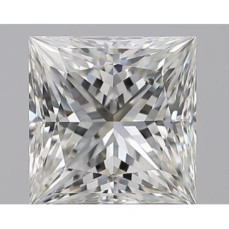 1.7 Carat Princess H SI1 - VG GIA Natural Diamond